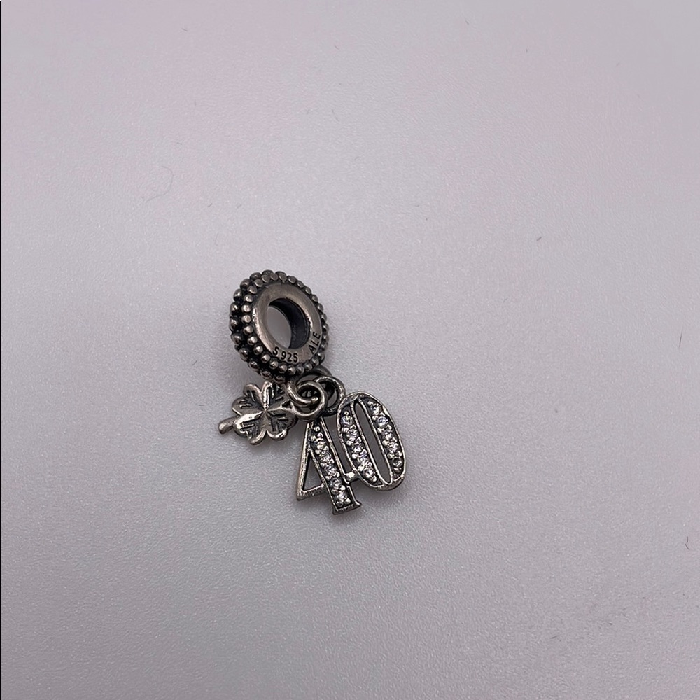 Authentic 40 pandora Charm
